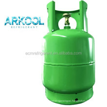 car air conditioner use 10kg Refrigerant gas R1234yf CE refillable cylinder